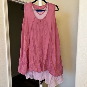 Lagenlook Tunic Top Layered